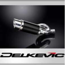 Triumph Street Triple 765RS 2017-2022 200mm Round Carbon Exhaust Silencer Can 