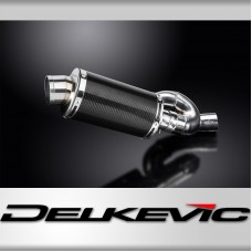 Triumph Street Triple 765RS 2017-2022 225mm Oval Carbon Exhaust Silencer Can Kit