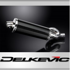 Triumph Street Triple 765RS 2017-2022 350mm Oval Carbon Exhaust Silencer Can Kit