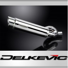 Triumph Street Triple 765RS 2017-2022 350mm Round Stainless Exhaust Silencer Can