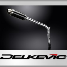 TRIUMPH SPRINT ST1050 2005-2007 225mm OVAL CARBON EXHAUST KIT