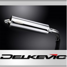 VERSYS 1000 2019-2024 / OVAL 450mm (18 inch) SILENCER 304 STAINLESS STEEL