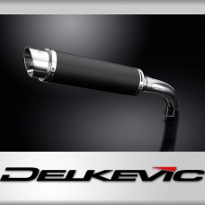 VERSYS 1000 2019-2024 / DL10 ROUND 350mm (14 inch) CARBON FIBRE SILENCER