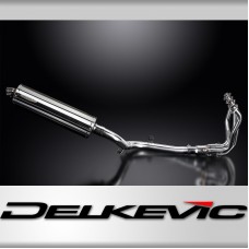 KAWASAKI VERSYS 1000 2019-2024 FULL EXHAUST SYSTEM 450mm STAINLESS OVAL BSAU