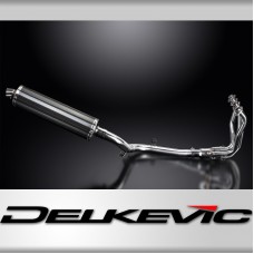 KAWASAKI VERSYS 1000 2019-2024 FULL EXHAUST SYSTEM 450mm CARBON OVAL BSAU