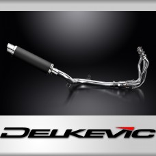 KAWASAKI VERSYS 1000 2019-2024 FULL EXHAUST SYSTEM 350mm CARBON ROUND BSAU 