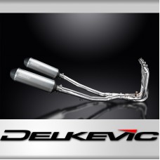 KAWASAKI ZZR1400 08-11 4-2 EXHAUST SYSTEM 343mm TITANIUM XOVAL BSAU SILENCERS