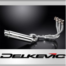 STREET TRIPLE 765RS 2017-2020 / DE-CAT SL10 ROUND SILENCER 3 into 1 COMPLETE SYSTEM 304 STAINLESS ST