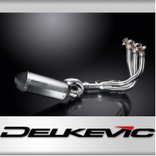 STREET TRIPLE 765RS 2017-2020 / DE-CAT XOVAL 260mm (10 inch) TITANIUM SILENCER 3 into 1 COMPLETE SYS