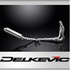 SUZUKI GSX-S1000F 2015-2020 320mm FULL EXHAUST TRI STAINLESS BSAU SILENCER 