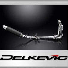 SUZUKI GSX-S1000F 2015-2020 350mm FULL EXHAUST CARBON ROUND BSAU SILENCER  