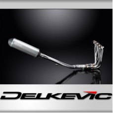 Kawasaki ZZR1400 ZX14 2012-23 4-1 EXHAUST SYSTEM 343mm TITANIUM X-OVAL SILENCER