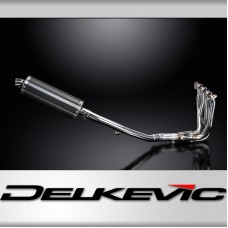 Kawasaki ZZR1400 ZX14 2012-2023 4-1 EXHAUST SYSTEM 350mm CARBON OVAL BSAU