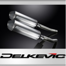 SUZUKI GSX1300R HAYABUSA 2008-2020 343mm X-OVAL TITANIUM SILENCER EXHAUST KIT