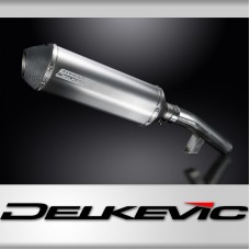 KAWASAKI KLZ1000 VERSYS 2015-18 343mm X-OVAL TITANIUM BSAU SILENCER EXHAUST KIT