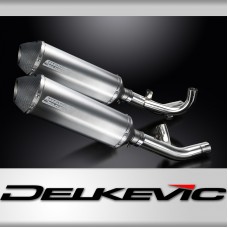 Yamaha V-Max 1700 2009-2016 343mm X-Oval Titanium Exhaust Silencer Can Kit