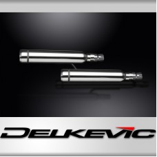 HONDA VTX1300R 05-07 VTX1300S 03-07 410mm CUSTOM SILENCER EXHAUST  BULL NOSE  