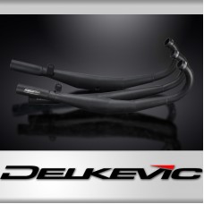 SUZUKI GT750 1972-1973 Expansion Chambers Exhaust Pipes Black J K models