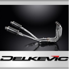 SUZUKI GSX1300R HAYABUSA 08-20 4-2 EXHAUST SYSTEM 225mm CARBON OVAL