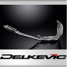 SUZUKI GSX1300R HAYABUSA 2008-2020 4-1 EXHAUST SYSTEM 225mm CARBON OVAL SILENCER