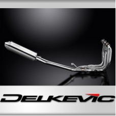 SUZUKI GSX1300R HAYABUSA 08-20 4-1 EXHAUST SYSTEM 320mm STAINLESS TRI SILENCER