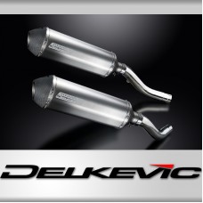 KAWASAKI Z1000 2003-2006 343mm X-OVAL TITANIUM BSAU SILENCER EXHAUST KIT