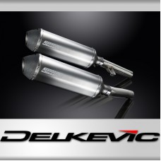 KAWASAKI ZZR1200 NINJA 2002-2005 343mm X-OVAL TITANIUM BSAU SILENCER EXHAUST KIT