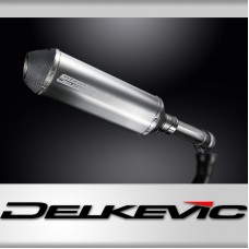 BMW K1300GT 2009-2016 Delkevic 343mm X-Oval Titanium Exhaust Silencer Can Kit