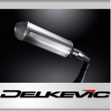 Kawasaki Ninja 400 2018-2023 343mm X-Oval Titanium Exhaust Silencer Can Kit