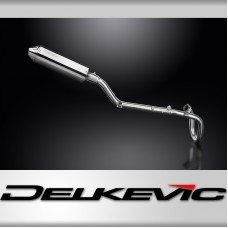 SUZUKI DRZ400S DRZ400SM FULL EXHAUST SYSTEM 320mm STAINLESS TRI BSAU SILENCER 