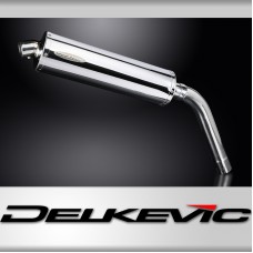 BMW F850GS F750GS 2017-2024 450mm Oval Stainless Exhaust Silencer Can Kit