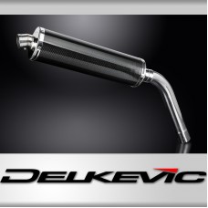 BMW F850GS F750GS 2017-2024 450mm Oval Carbon Exhaust Silencer Can Kit