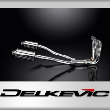 KAWASAKI GTR1400 07-20 COMPLETE 4>2 EXHAUST SYSTEM 225mm OVAL STAINLESS SILEN
