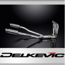 KAWASAKI GTR1400 07-20 COMPLETE 4>2 EXHAUST SYSTEM 200mm ROUND STAINLESS SILE