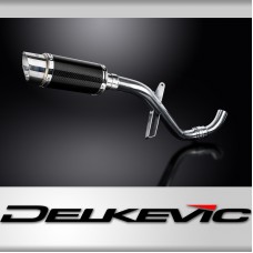 DUCATI MULTISTRADA 1200S 1260S 2015- TOURING 200mm ROUND CARBON EXHAUST KIT