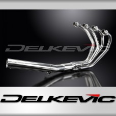 HONDA CB400F 1975-77 FULL 4-1 STAINLESS STEEL EXHAUST CLASSIC STRAIGHT SILENCER