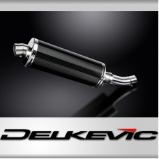 DUCATI SCRAMBLER 800 DESERT SLED 2017-2019 350mm OVAL CARBON  EXHAUST KIT