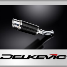 DUCATI SCRAMBLER 800 DESERT SLED 2017-2019 200mm ROUND CARBON  EXHAUST KIT