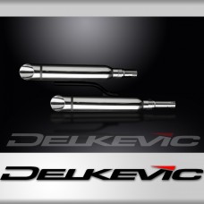 YAMAHA XV1700 ROAD STAR 04-07 410mm CUSTOM SILENCER EXHAUST KIT SLASH CUT  