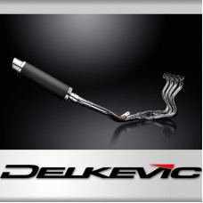 SUZUKI GSXR1000 2012-2016 350mm FULL EXHAUST CARBON ROUND BSAU SILENCER  