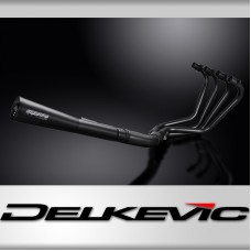 KAWASAKI Z1-R 78-79 FULL 4-1 CERAMIC BLACK EXHAUST CLASSIC MEGAPHONE SILENCER