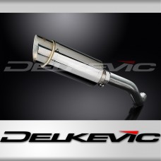 HONDA VFR800Fi 1998-01 HI LEVEL 200mm ROUND STAINLESS SILENCER EXHAUST KIT