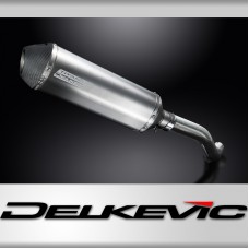 HONDA VFR800Fi 1998-01 HI LEVEL 343mm X-OVAL TITANIUM BSAU SILENCER EXHAUST KIT