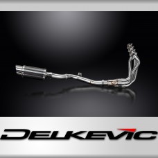 Kawasaki 1000SX Ninja 2020-2024 Full Exhaust System 200mm Round Carbon Silencer