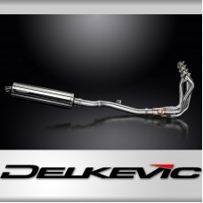 Kawasaki 1000SX Ninja 2020-24 Full Exhaust System 450mm Oval Stainless Silencer