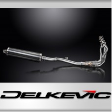 Kawasaki 1000SX Ninja 2020-2024 Full Exhaust System 450mm Oval Carbon Silencer