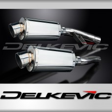 TRIUMPH SPRINT EXECUTIVE 225mm OVAL STAINLESS SILENCER EXHAUST KIT