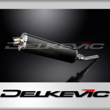 YAMAHA YP250R X-MAX 2006-2016 450mm OVAL CARBON BSAU SILENCER EXHAUST KIT