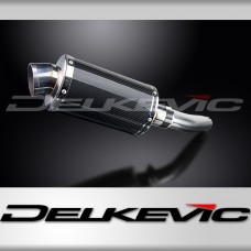 TRIUMPH SPRINT ST 955i 1998-2005 225mm OVAL CARBON SILENCER EXHAUST KIT