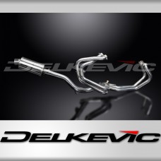 VFR800Fi 1997-2002 / SS70 OVAL 225mm (9 inch) HI-LEVEL SILENCER 4-1 COMPLETE SYSTEM 304 STAINLESS ST